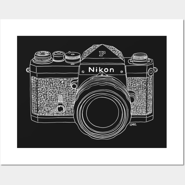 Nikon F Wall Art by christinelemus